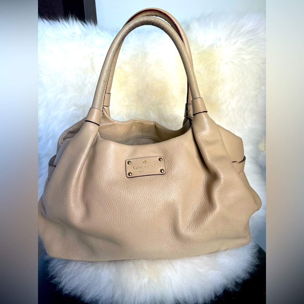Kate Spade cream handbag